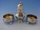 Mixed Metals by Tiffany & Co. Sterling Silver Salt & Pepper Set 3pc (#0254)