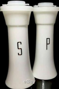 NEW TUPPERWARE USA VINTAGE STOCK Large Hourglass 6 Salt & Pepper Shakers
