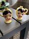 Napco Miss Cutie Pie Yellow Salt and Pepper Shakers