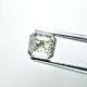 Natural Diamond Real Diamond 1.05Ct Salt and Pepper Sq Emerald Step cut for Gift