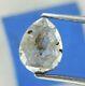 Natural Diamond Rustic Diamond 1.72TCW Pear Rose cut Salt and Pepper for Gift