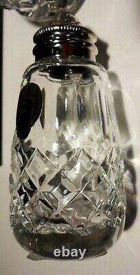 New Waterford Crystal Colleen Salt & Pepper Shakers In Original Box Ireland