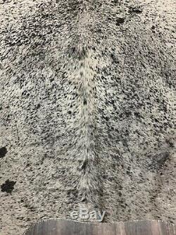 New salt and pepper cowhide rug size 88x80 inches AU-1220
