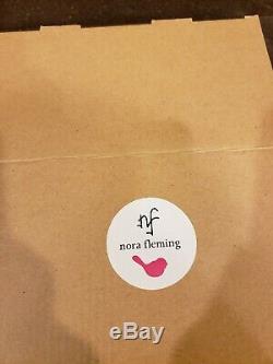 Nora Fleming Retired Salt And Pepper Shaker Set S6 New in Box Never Used NF
