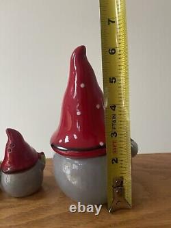 Nordic Gnome Whimsical Sugar Salt And Pepper