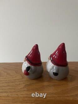 Nordic Gnome Whimsical Sugar Salt And Pepper