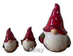 Nordic Gnome Whimsical Sugar Salt And Pepper