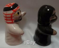 Novelty Arab Man and Woman Characters Salt & Pepper Set