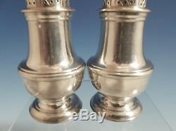 Pair of Classic Asprey of London Sterling Silver Salt and Pepper Shakers