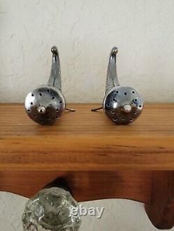 Pair of Magnus Aase Norway Viking Horn 830 Silver Salt & Pepper Shakers