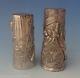 Pairpoint Silverplate Salt & Pepper Shakers 2pc Japanesque Design (#0227)