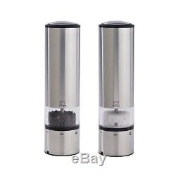 Peugeot Elis Sense Duo Electric Pepper and Salt Mill with Alpha Tray, 2/27162