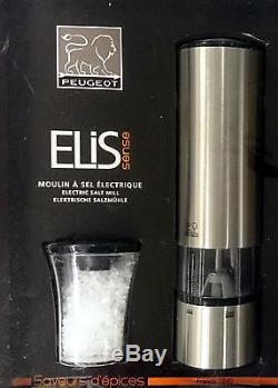 Peugeot Elis Sense elektrische Pfeffermühle od. Salzmühle uSelect, LED Licht, 20cm