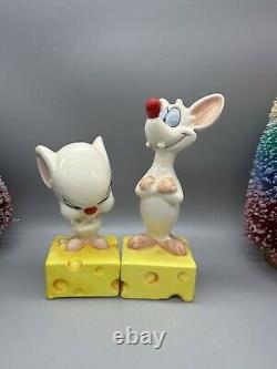 Pinky & The Brain HTF Salt & Pepper Shakers Warner Bros 1994