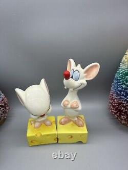 Pinky & The Brain HTF Salt & Pepper Shakers Warner Bros 1994