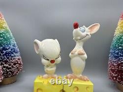 Pinky & The Brain HTF Salt & Pepper Shakers Warner Bros 1994