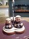 Porcelain Friars Salt & Pepper Set by Fratelli Niccacci for Deruta, Set of 3