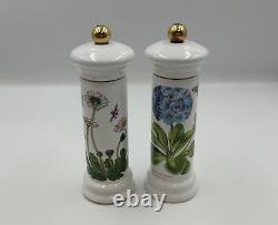 Portmeirion BOTANIC GARDEN Salt & Pepper Mills / Grinders Daisy, Blue Primrose