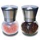 Premium Stainless Steel Salt and Pepper Ceramic Grinder Spice Mill Set of 2