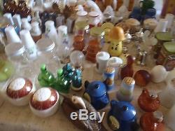 Rare Vintage Salt And Pepper Shakers Estate Collection Mixed Lot 175 Pair, Good