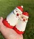 RARE Vintage Holt Howard Christmas SANTA CLAUS Salt and Pepper Shakers Japan