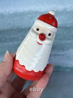 RARE Vintage Holt Howard Christmas SANTA CLAUS Salt and Pepper Shakers Japan