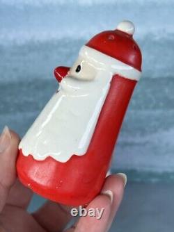 RARE Vintage Holt Howard Christmas SANTA CLAUS Salt and Pepper Shakers Japan