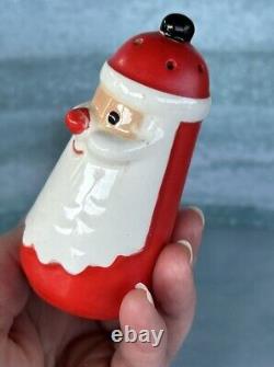 RARE Vintage Holt Howard Christmas SANTA CLAUS Salt and Pepper Shakers Japan