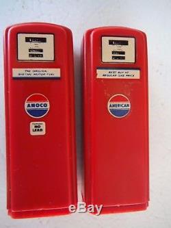 Rare Amoco / American Gas Pump Salt and Pepper Shakers