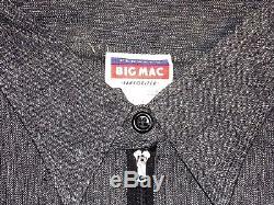 Rare NOS Big Mac Salt & Pepper Sanforized Denim Work Shirt-Size 15-Union Label