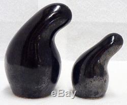 Red Wing Pottery Smooze Town & Country Salt And Pepper Set