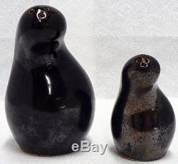 Red Wing Pottery Smooze Town & Country Salt And Pepper Set