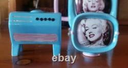 Retired Marilyn Monroe Custom 3pc. Set TV Coffee/Tea Mug, Salt & Pepper Shaker