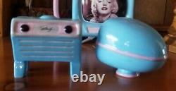 Retired Marilyn Monroe Custom 3pc. Set TV Coffee/Tea Mug, Salt & Pepper Shaker