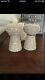 Rhinestone Georg Jensen Salt Pepper Grinders Embellished Crystals