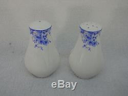 SHELLEY china DAINTY BLUE 051/28 pattern VERY RARE Salt and Pepper SET