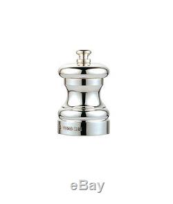 SOLID SILVER PEPPER GRINDER / PEPPER MILL (2.5 inches)