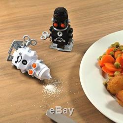 SUCK UK Salt and Pepper Robot Shakers Salt Shakers