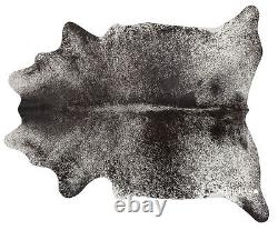 Salt and Pepper Black Brazilian Cowhide Rug Cow Hide Area Rugs