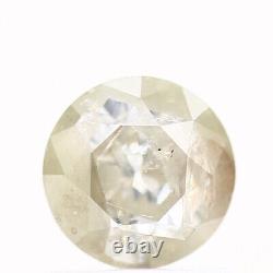 Salt and Pepper Diamond 0.76 Ct Natural Brown Round Cut Loose Diamond For Ring