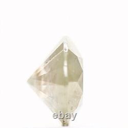 Salt and Pepper Diamond 0.76 Ct Natural Brown Round Cut Loose Diamond For Ring