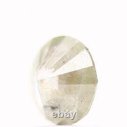 Salt and Pepper Diamond 0.76 Ct Natural Brown Round Cut Loose Diamond For Ring