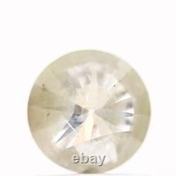 Salt and Pepper Diamond 0.76 Ct Natural Brown Round Cut Loose Diamond For Ring