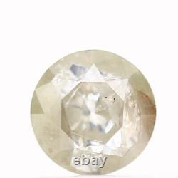 Salt and Pepper Diamond 0.76 Ct Natural Brown Round Cut Loose Diamond For Ring