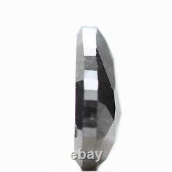 Salt and Pepper Diamond 1.14 Ct Rare Natural Gray Pear Loose Diamond for Ring