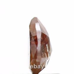 Salt and Pepper Diamond Natural Brown Pear Cut Loose Diamond for Ring 0.58 Ct