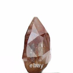 Salt and Pepper Diamond Natural Brown Pear Cut Loose Diamond for Ring 0.58 Ct