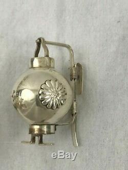Salt and Pepper Shakers. Japanese 950 Silver. Lantern Form. Early 20th Century