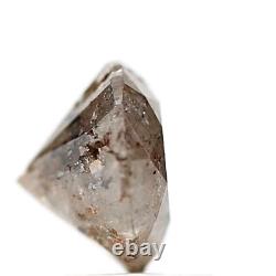 Salt and pepper diamond 1.97 ct fancy brown color round loose diamond for ring