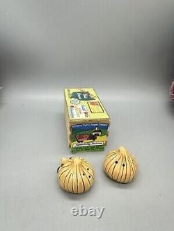 Sandy SRP Miniature Salt And Pepper shaker Anthropomorphic Onion